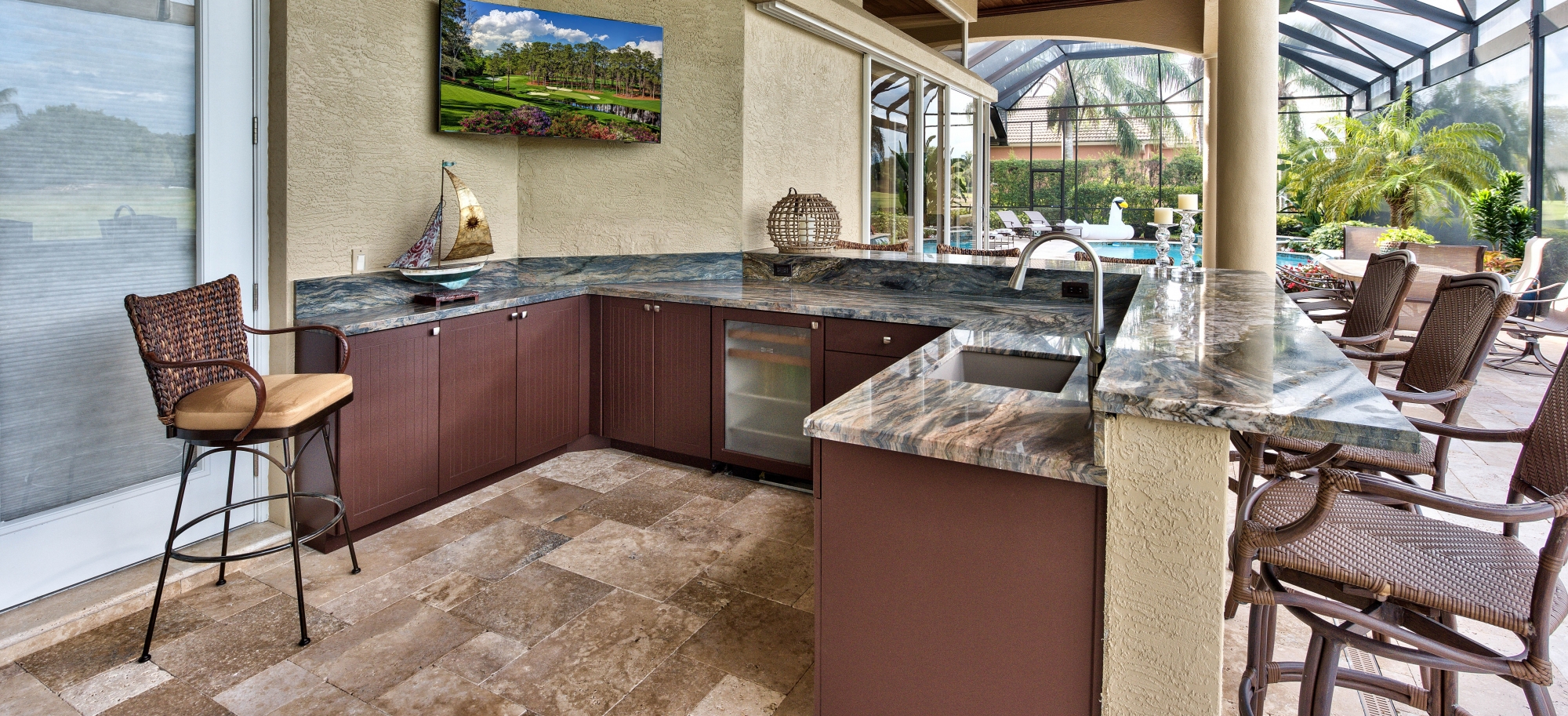 Fort Myers Outdoor Kitchen Design